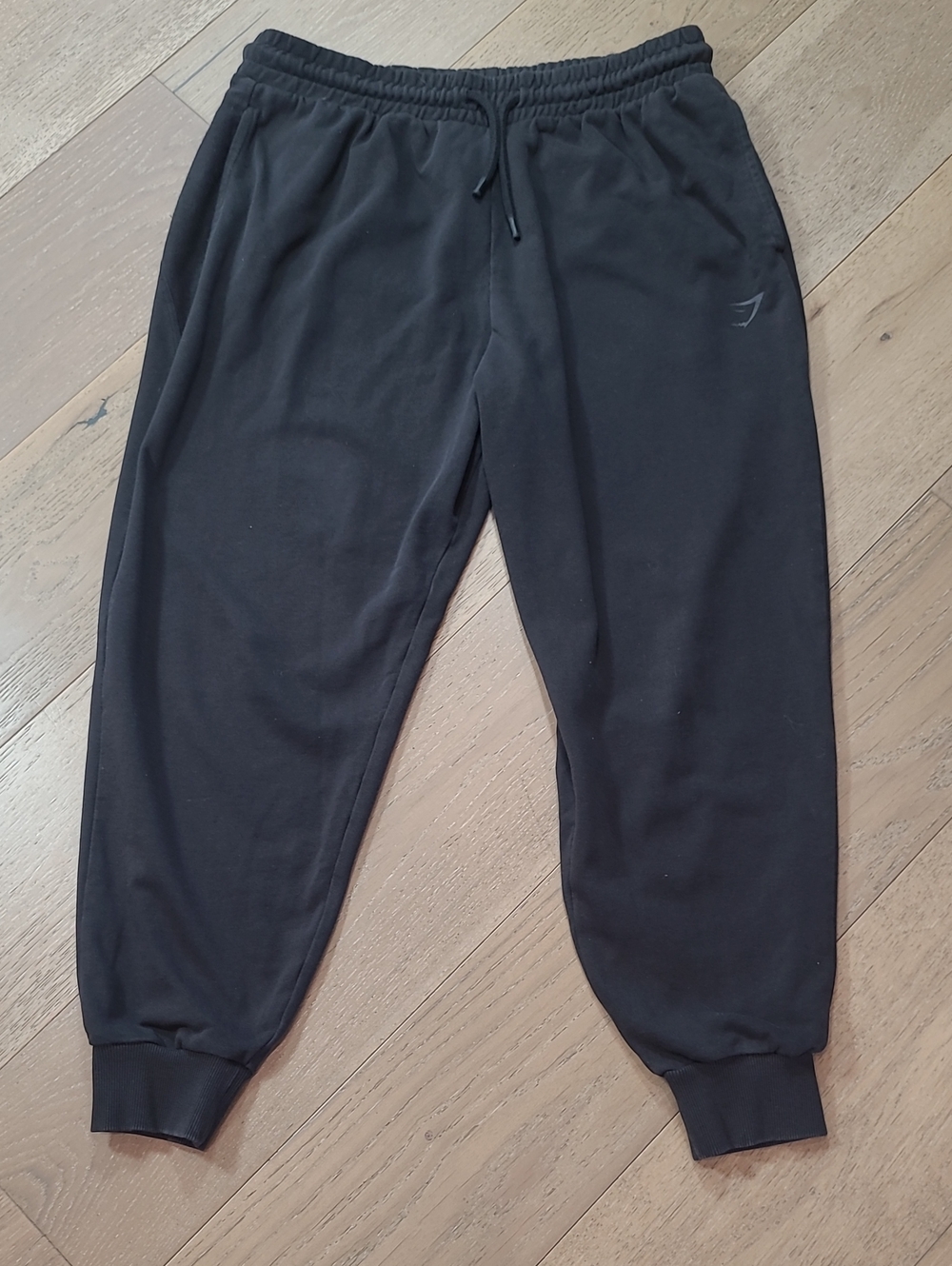 Gymshark Power Joggers Men's sz L Black Activewear Sweatpants